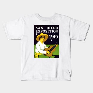 1915 San Diego Exposition Kids T-Shirt